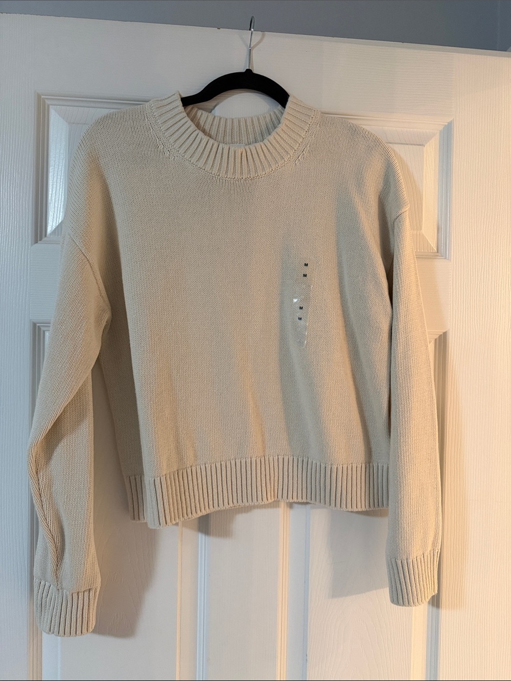 GAP Cream Crew Neck Sweater